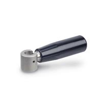 GN 598.5 Retractable Handle Retractable Mechanism Stainless Steel with Hold in both Position